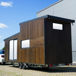 Tiny House Loft Mobilheim 25qm Wohnfläche auf Trailer