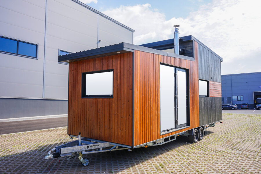 Tiny House Loft Mobilheim 25qm Wohnfläche auf Trailer