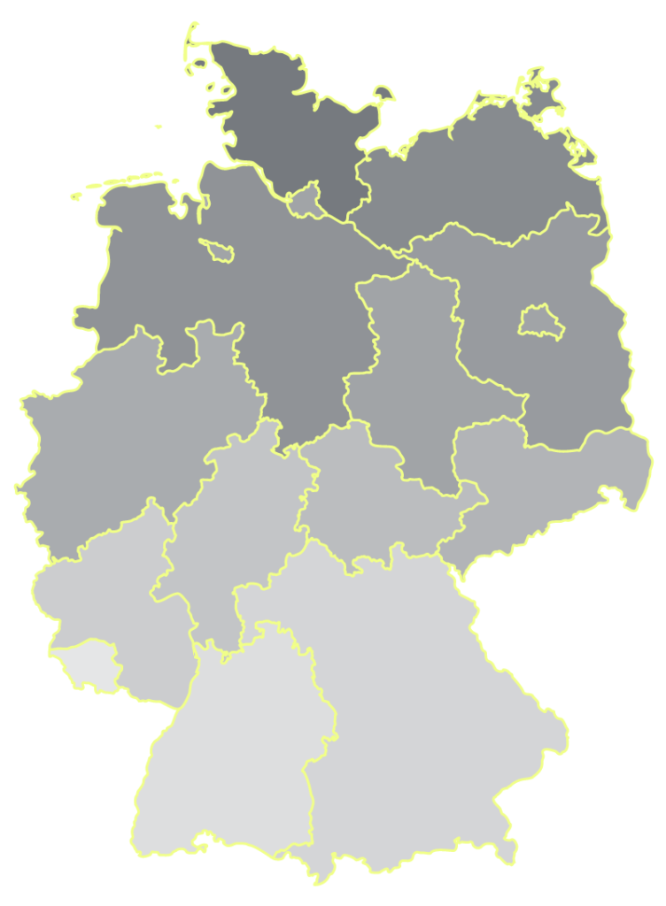 Wanderlust-Tinyhouse Deutschlandkarte